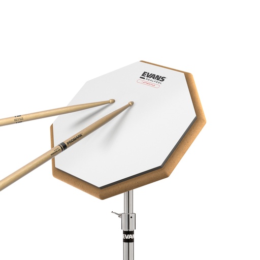 [EVSP-RF10G-AT] RealFeel by EVANS Attacktile Mountable Drum Pad Scholastic Pack, 10 "