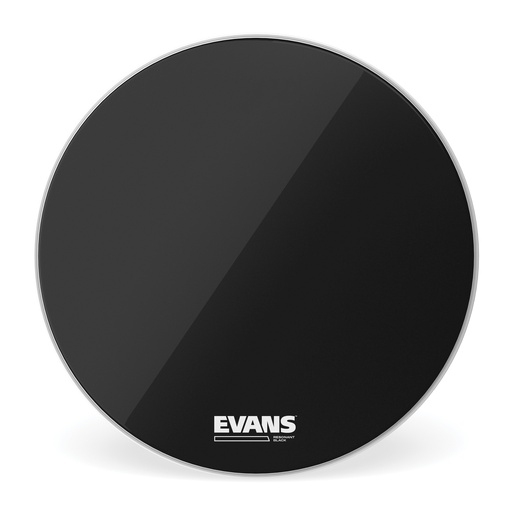 [BD22RBG] EVANS Resonant Black Bass Drum Head, 22 "