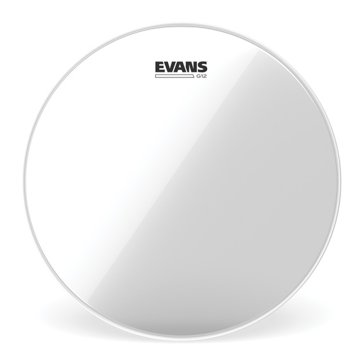 [TT10G12] EVANS G12 Clear Drum Head, 10 "