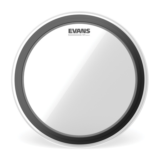 [BD26EMADHW] EVANS EMAD Heavyweight Clear Bass Drum Head, 26 "