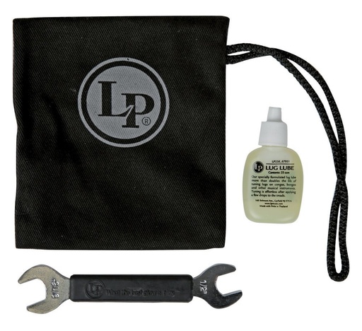 [LP871.452] Accessoires Tirants et tiges de tension Accessory Pouch Pro avec clé d'accordage LP227A  & LP238 Lug Lube
