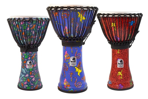 [TO803.432] Djembe Freestyle Colorsound Desinger Series Set - 4 pièces