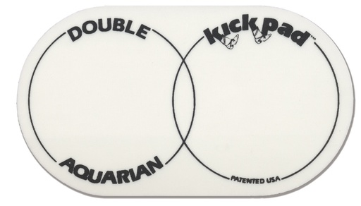 [DKP2] PATCH AQUARIAN DOUBLE GROSSE CAISSE