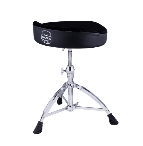 [T685] SIEGE BATTEUR MAPEX MOTO A VIS VELOURS