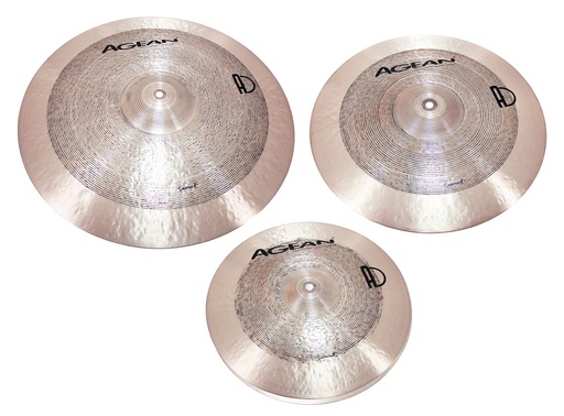 [AGE-SE-P3] Set 3 Cymbales Samet 14-16-20 - Bronze B20