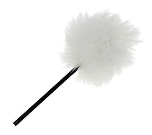 [DAN-209W] 209W - Batte pédale GC - Fourrure Blanche - Tige Noir