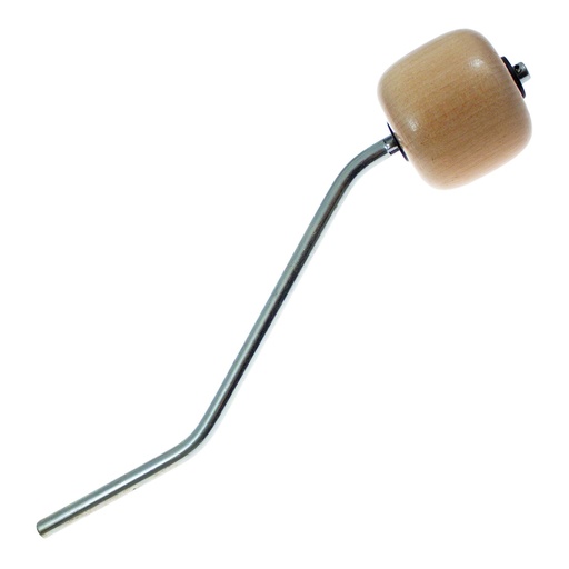 [DAN-305B] 305B - Batte Pédale GC - Erable - Tige Chrome - Courbée Double Pédale