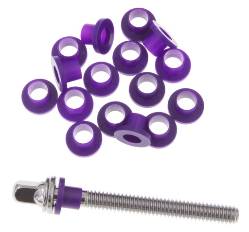 [DAN-TRW100P] TRW100P - Rondelles nylon pour tirants - Violet (x100)