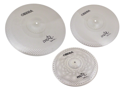 [OBE-MU-SET3] Set 3 Cymbales Silencieuces Mute - 14" 16" 20"