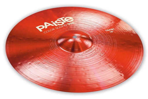 [870.418.2] Cymbales Crash 900 Serie Color Sound Red
